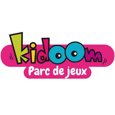 Logo de Kidoom, parc de jeux équipé du Pass Wallet All in Box
